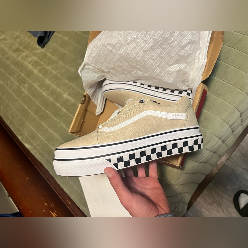 Vans Old School Comfycush Platform Sneakers 8m9.5w